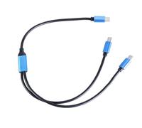 Shntig Cable Divisor Tipo C USB a extensión para Cargar Dispositivos simultáneamente con 1 Puerto Divisor de Datos