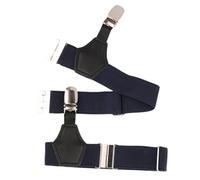 Shntig Calcetín clásico para hombre, ligas elásticas, cinturón, correa ajustable, soporte de tirantes con Clips de Metal seguros, correas antideslizantes para calcetines