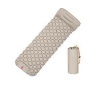 Shntig Colchón inflable para exteriores, peso ligero, almohadilla para dormir con almohada, tapete de viaje, cama plegable para viajes, senderismo, picnic, playa, colchoneta para dormir