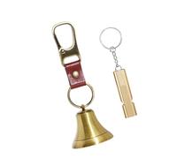 Shntig Colgante de advertencia de oso para exteriores, sonido fuerte para mantener alejados a los animales, llavero de fácil clip, accesorio de montañismo, a, S