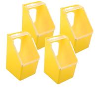 Shntig Comederos colgantes eficientes para palomas que se alimentan en jaulas, durabilidad, fácil de limpiar, relleno, ahorro de espacio, comederos de jaula