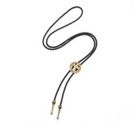 Shntig Corbata de bolo con hebilla cruzada hueca para hombres y mujeres, novio, collar de boda, corbata de occidental para camisa, suministros, corbatas para