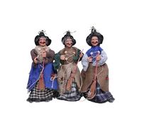 Shntig Decoración de de Bruja con Efecto de Sonido y LED Brillante para centros de de Fiestas temáticas, Decoraciones de Casas encantadas, decoración de Brujas