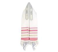 Shntig Elegante mantón de oración judaica Tallit de poliéster para reuniones de sinagoga u ocasiones formales Cómoda cubierta religiosa para la cabeza