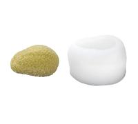 Shntig Fruta de silicona para proyectos con patrón de melocotón Durian aguacate y jabón de fresa, molde de silicona de grado alimenticio