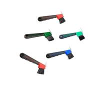 Shntig Gancho y cepillo para pezuñas de caballo de acero de durabilidad para limpieza profunda y enfermedades de pezuñas en equinos mantenimiento ecuestre herramienta