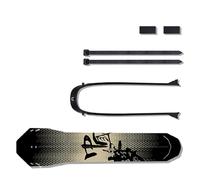 Shntig Juego de guardabarros ajustables para bicicleta, de liberación rápida, delanteros, traseros, accesorios de ciclismo, guardabarros para bicicleta