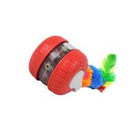 Shntig Juguete automático para gatos, bola de caza eléctrica, activación automática, juguete de movimiento y felinos, divertido ejercicio, recargable por USB