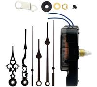 Shntig Mecanismo de Reloj de Metal, Conjunto con batería, Movimiento 12888 para Relojes de Pared, Pieza de reparación, Accesorios de habitación, Mecanismo de Metal