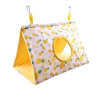 Shntig Nido cálido para pájaros, Hamaca Colgante, Tienda de campaña de Invierno, Cama escondida para, Canarios, fácil de Colgar para Jaula, Nido de pájaro, Hamaca para Jaula, Loro, cabaña para Cama