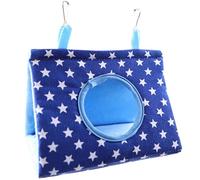 Shntig Nido cálido para pájaros, Hamaca Colgante, Tienda de campaña de Invierno, Cama escondida para, Canarios, fácil de Colgar para Jaula, Nido de pájaro, Hamaca para Jaula, Loro, cabaña para Cama
