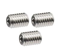 Shntig Piezas de Impresora 3D, Adaptador Volcano Hotend, Boquilla CHT, Conector de Cobre, Flujo para Bloque Calentador Volcano a Adaptador de Flujo