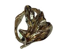 Shntig Pulsera de Tulipanes esmaltados a, joyería de muñeca de aleación de Contraste Dorado y Adecuada para Varios Conjuntos, Pulsera esmaltada