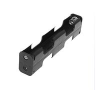 Shntig Soporte de batería 4X AA Tira Larga Trasera para Estuche Caja de Doble de Doble Capa de 6 V Botón de 9 V Contenedor de Almacenamiento de Soporte para Estuche de batería Soporte Estante