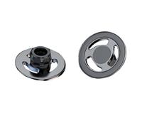 Shntig Soporte magnético para teléfono de rótula de 17 mm, base magnética para 15, 14, 13, 12 y otras bases de montaje de 4 a 7 pulgadas