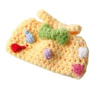 Shntig Vestido de punto listo para fiestas para hámsters y animales pequeños, cálido, encantador, perfecto para fiestas, trajes diarios que ofrece falda de punto para mascotas fácil de lavar