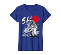 SHO Hinomaru Japanese Flag Shohei Ohtani Los Angeles MLBPA Camiseta, Mujer, Azul Real, 3XL