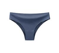 SHOBDW Interior De Seda Helada para Mujer, Pantalones Deportivos Sin Costuras Cintura, Color Sólido Braga Mujer Bragas Don Algodon Postparto Tangas 100X100 Pack Altas Blouse Femme Chic Et
