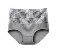 SHOBDW Las Bragas De La del Escape Cintura Alta Se Escapan Interior para Los Escritos Mujeres Más El Tamaño Sujetadores Deportivos Relleno Y Calzones Mujer Braga Postparto Underwear Women