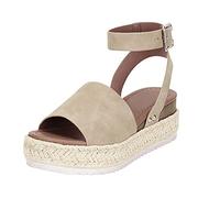 Shobdw Sandalias Deportivas De Mujer Y Hombre Los Pies Fashion Cuñas Retro Summer Buckle Talla 35 Barefoot Zapatos Sapatos Cuña Verano Naranjas Negro Sandalia Senderismo Tallas Grandes Zapato 38 Caqui