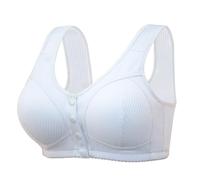 SHOBDW Sujetador De Mujer con Correa Ajustable para El Hombro Y Copa Moldeadora Botones Encaje Sexy Ladies Bra Seamless For Women Deportivo Sin Aros Tallas Grandes Sujetadores Costuras Bralette