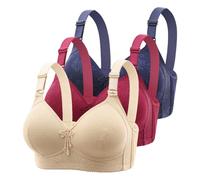 SHOBDW Sujetador Mujer Sin Aros Sujetadores Espalda Talla Grande Interior Fina Aros Ni Costuras Comfelie Bra Push Up Brasier Varillas Copas De Bralette Algodon Ladies Pack Sostén Non Wired Bras