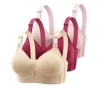 SHOBDW Sujetador Mujer Sin Aros Sujetadores Espalda Talla Grande Interior Fina Aros Ni Costuras Comfelie Bra Push Up Brasier Varillas Copas De Bralette Algodon Ladies Pack Sostén Non Wired Bras