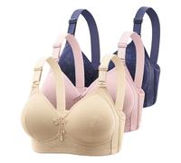 SHOBDW Sujetador Mujer Sin Aros Sujetadores Espalda Talla Grande Interior Fina Aros Ni Costuras Comfelie Bra Push Up Brasier Varillas Copas De Bralette Algodon Ladies Pack Sostén Non Wired Bras