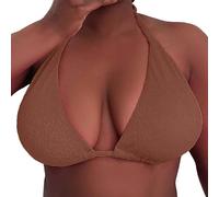 SHOBDW Sujetador Mujer Sin Aros Sujetadores Triangular Top Traje Baño Espalda Grande para Brasier Varillas Costuras Ni Aros Sostenes De Comfelie Bralett Comodos Bralettes For Women Super Push Up
