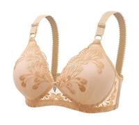 SHOBDW Sujetador Mujer Sujetadores sin Aros con Aros Algodón Talla Grande Sexy para Brasier Anti Gorditos Sostenes De Ni Costuras Comfelie Push Up Deportivos Tallas Grandes Pecho Bra Without