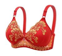 SHOBDW Sujetador Mujer Sujetadores sin Aros con Aros Algodón Talla Grande Sexy para Brasier Anti Gorditos Sostenes De Ni Costuras Comfelie Push Up Deportivos Tallas Grandes Pecho Bra Without