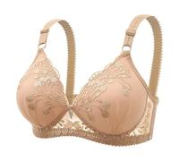 SHOBDW Sujetador Mujer Sujetadores sin Aros con Aros Algodón Talla Grande Sexy para Brasier Anti Gorditos Sostenes De Ni Costuras Comfelie Push Up Deportivos Tallas Grandes Pecho Bra Without