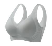 SHOBDW Sujetador Mujer Sujetadores sin Aros con Correa Ajustable Total Cómodos Aros Inalámbricos Talla Grande Deportivos Tallas Grandes Aros Brasier Costuras Deportivo Reductores Reductor Bralett