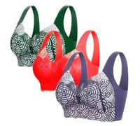 SHOBDW Sujetador Mujer Sujetadores sin Aros Y para Mujer Talla Grande Total Uso Diario. Algodon Aros Comfort Bras Deportivo Bra Comfelie Brasier Seamless Women Push Up For Ropa Interior Sostenes