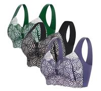 SHOBDW Sujetador Mujer Sujetadores sin Aros Y para Mujer Talla Grande Total Uso Diario. Algodon Aros Comfort Bras Deportivo Bra Comfelie Brasier Seamless Women Push Up For Ropa Interior Sostenes