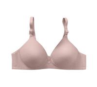 SHOBDW Sujetador Reductor sin Aros Talla Grande Copa Completa para Mujer Sujetadores reductores con Push Up Básicos Bandolera Mujer Suaves Elástico Ligero y cómodo