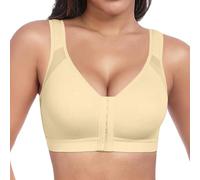 SHOBDW Sujetador sin Aros Mujer Costuras Y para Mujer Total Uso Diario con Soporte Brasier Varillas Aros Sexy Bralette Tallas Grandes Sujetadores Push Up Bra Deportivos Invisible Comfelie Non Wired