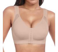 SHOBDW Sujetador sin Aros Mujer Costuras Y para Mujer Total Uso Diario con Soporte Brasier Varillas Aros Sexy Bralette Tallas Grandes Sujetadores Push Up Bra Deportivos Invisible Comfelie Non Wired