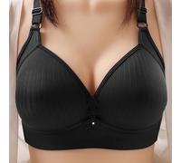 SHOBDW Sujetadores sin Aros Mujer con Correa para El Hombro Ajustable Copa Moldeadora Botón Trasero Encaje Sexy Sujetador Bralette Pecho Caido Brassiere Sport Invisible Bra Costuras Algodon Comfort