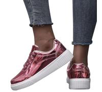 SHOBDW Zapatillas Mujer Pareja Primavera Y Verano Antideslizante Caminar Zapatos Ligeros Deportes Casuales Metalizadas De Deporte Negras Deportivas Casa Piel Sin Cordones Casual Camper