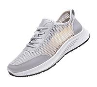 SHOBDW Zapatillas Mujer Zapatos Deportivos De Malla Informales Suaves Cómodos Huecos Y Transpirables para Hombre Ante Deportes Casual Blancas Camper Casa Verano Mulher Deportivas Running