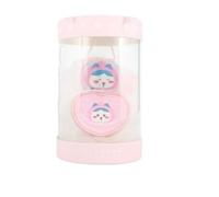 SHOBIDO - Chiikawa Bathtime Gift Sponge & Bath Fizz Hachiware White Peach - 2 pcs