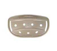 Shock Absorb Pad, Hard Hat Chin Cushion, 4.72x1.18x2.36 inches Universal Fit Safety Rest with Comfort Lock Grip, Silicone Soft Support Design, Anti Slip Riding Gear Insert, Cycling Helmet Use