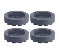Shock Absorbing Antivibration Mat for Washing Machines, Heavy Duty Antivibration Mat for Furniture and Appliances, 4x Washing Machine Antivibration Pad for Quiet