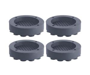 Shock Absorbing Antivibration Mat for Washing Machines, Heavy Duty Antivibration Mat for Furniture and Appliances, 4x Washing Machine Antivibration Pad for Quiet