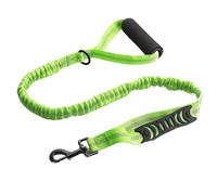 Shock Absorbing Dog Leash Reflective Elastic Pet Lead Nylon Anti Pull Bungee Walking Rope Control Strap For Dogs Outdoor Walking Running Training 20x13x3cm Comfortable Pet Supply