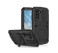 Shock Absorbing Heavy Full Body Back Cover Kickstand Carrying Hard PC+Soft TPU Armor Case for Samsun