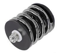 Shock Aleación para titanio para Brompton 154g Shock Aleación | Compatible para brompton para 3sixty, eje para titanio, anillos amortiguación, para carga , montaje simple(grey)