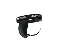 Shock Doctor 244 cm Soporte Central con Bolsillo para Copa, Unisex-Adulto, Negro, Adulto: M