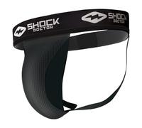 Shock Doctor 244 cm Soporte Central con Bolsillo para Copa, Unisex-Adulto, Negro, Adulto: XX-L